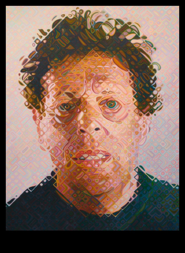 Pânză digitală: pictură cu pixeli în fotografie