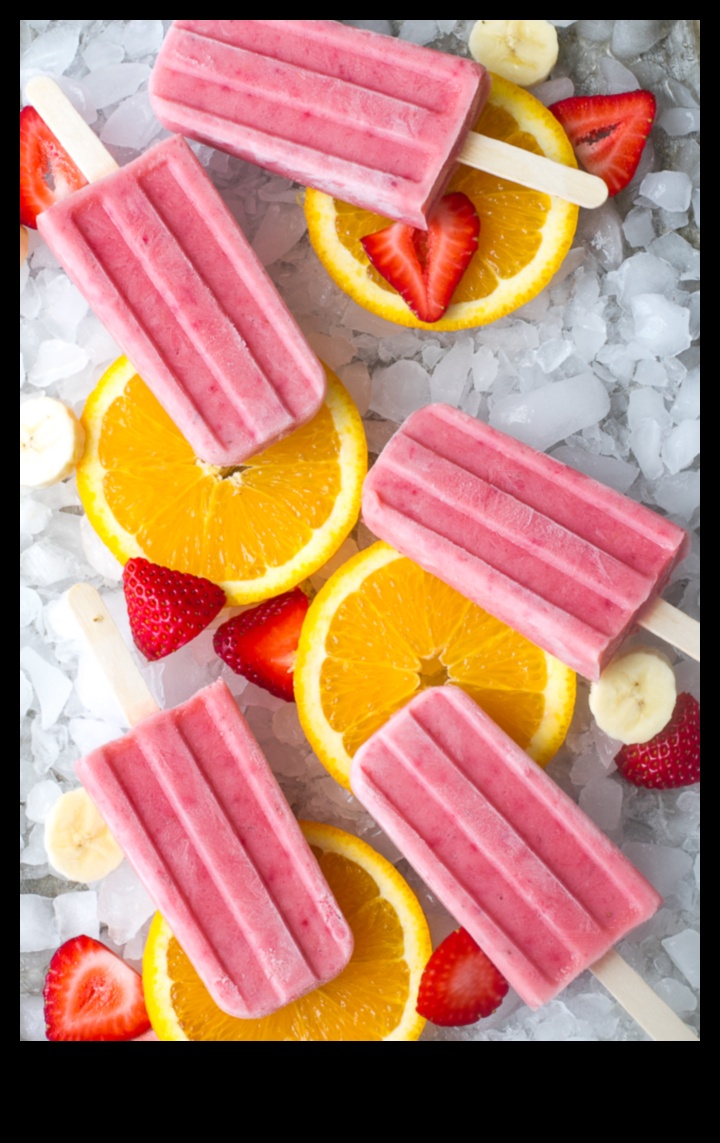 Popsicle Paradise Racorește-te cu smoothie-urile tale preferate 3 Popsicle Paradise: Transformă-ți smoothie-urile preferate în delicii înghețate