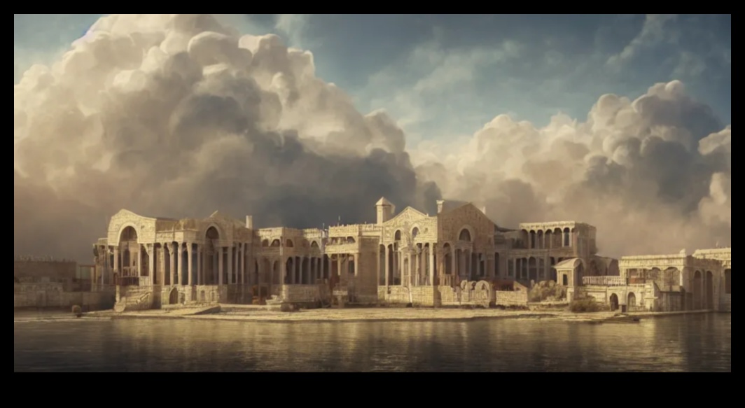 Perspective palațiale: reprezentări artistice ale palatelor bizantine