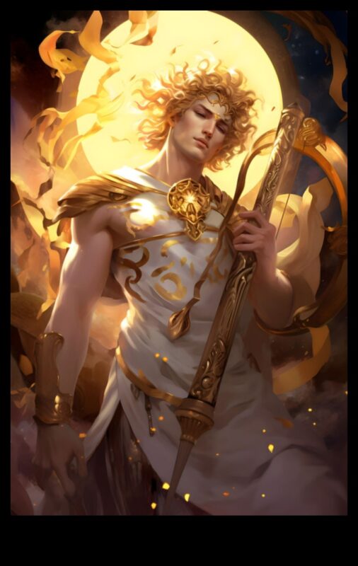 Arta apolliniană: Înfățișarea zeului muzicii și artelor