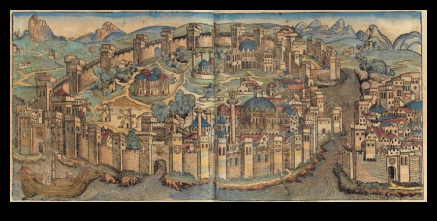 Constantinopolul prezintă picturi vibrante ale vieții de zi cu zi în Imperiul Bizantin 1 Pânze de la Constantinopol: Scene ale vieții cotidiene în Bizanț