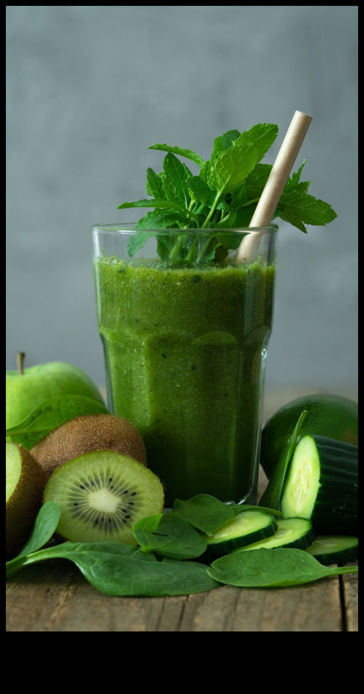 Morning Greens: Începeți-vă ziua cu smoothie-uri verzi răcoritoare