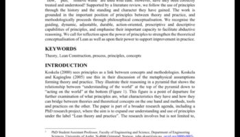 Principii în practică: Teoria legăturii și expresia creativă